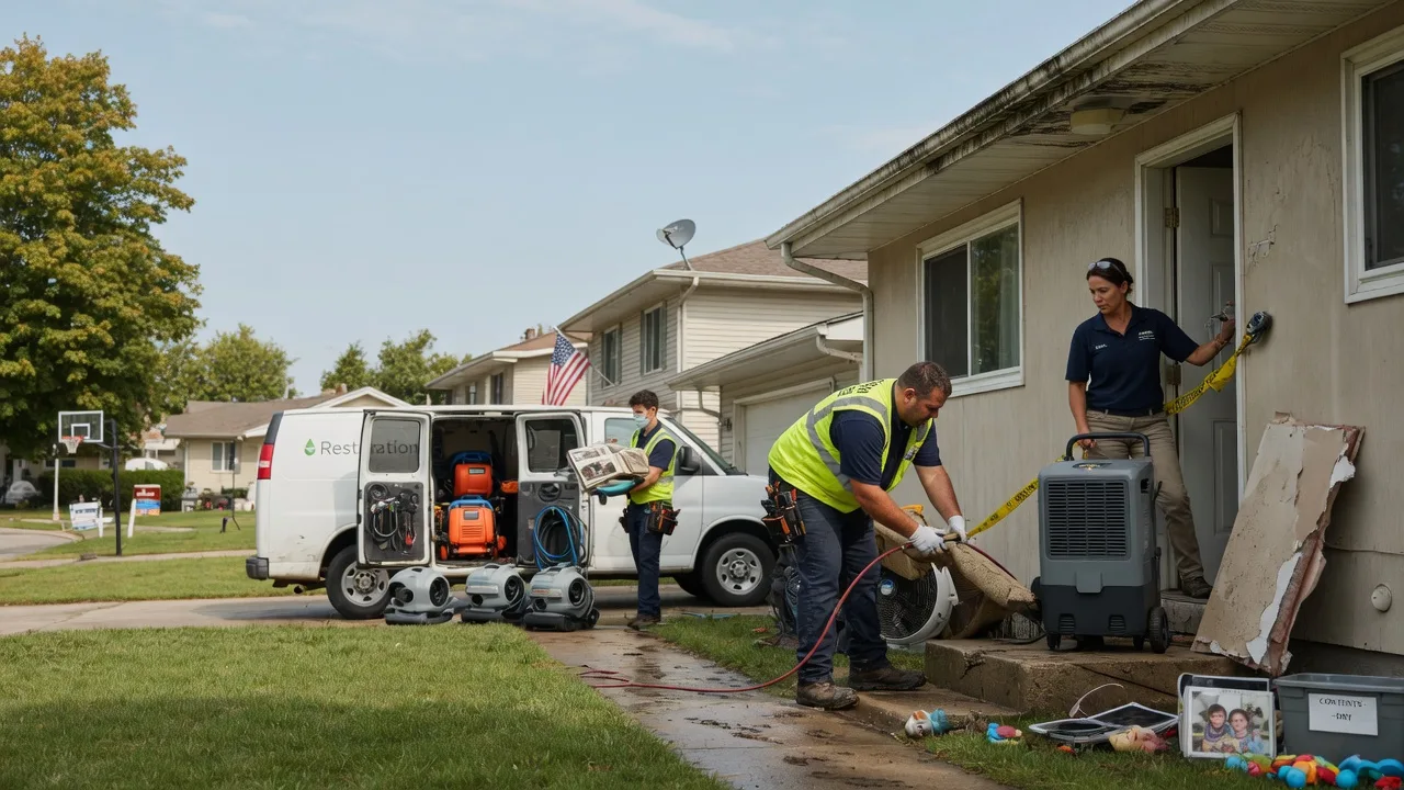 Water Damage Restoration in Riverdale, IL near me